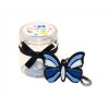 Tosca Blu portachiavi Butterfly con moschettone