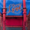 Tosca Blu Choose Love zainetto da donna in velluto serigrafato multicolor