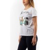 Luckylu t-shirt da donna manica corta stampa vespa