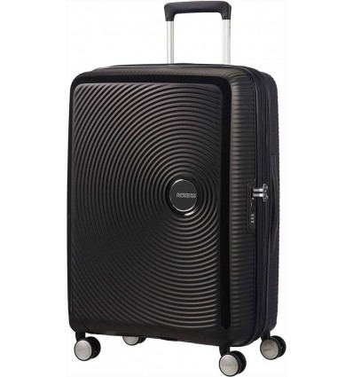 American Tourister Soundbox valigia rigida spinner 4 ruote 67 24 TSA espandibile